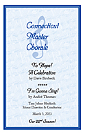 Brubeck and Thomas Concert Program